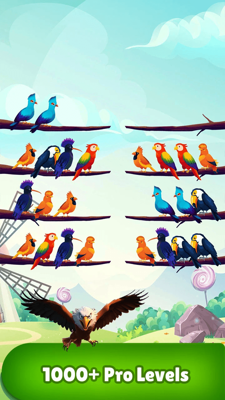 Bird Sort – Color Puzzle Game - Image 3